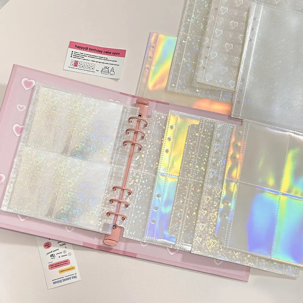 Holo 10 Pack A5 Photo-card Binder Sleeves