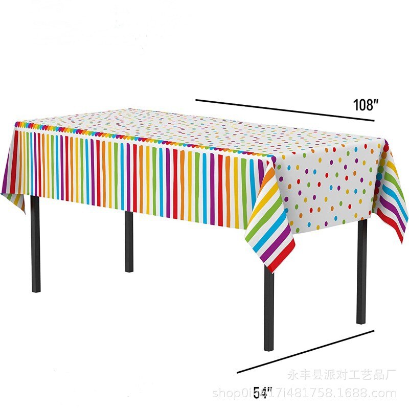 Special Occasion Plastic Tablecloths