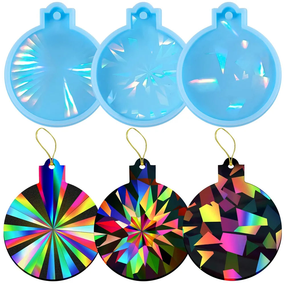 Holo Silicone DIY Christmas Ornament Molds