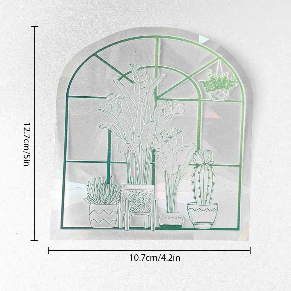 Sun Catcher PVC Self Adhesive Glass Window Stickers