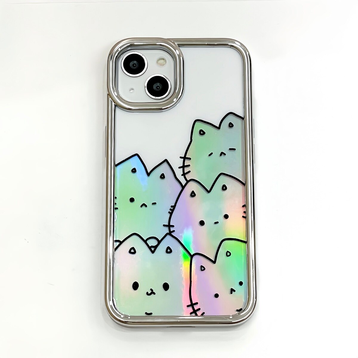 Holographic Cats iPhone Case