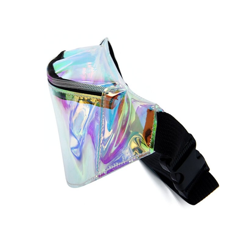 Iridescent PVC Translucent Fanny Pack