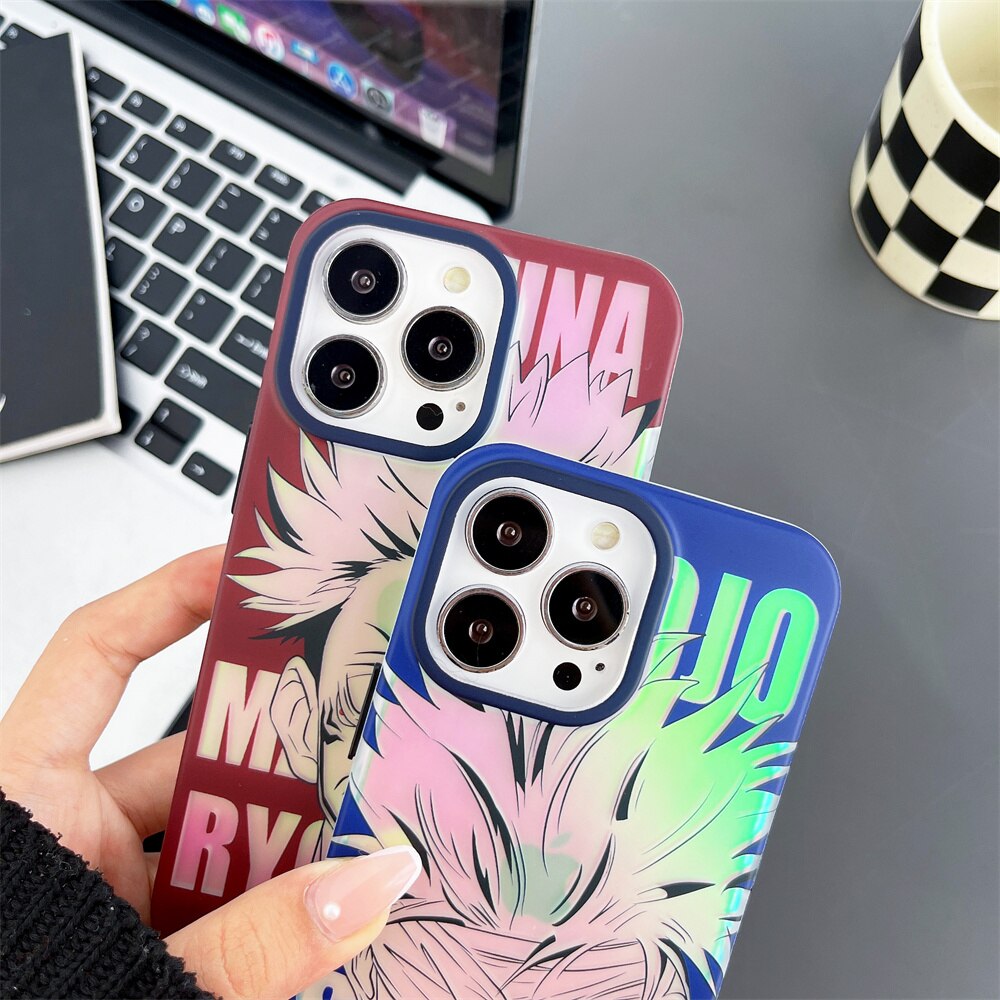 Iridescent Jujutsu Kaisen iPhone Case