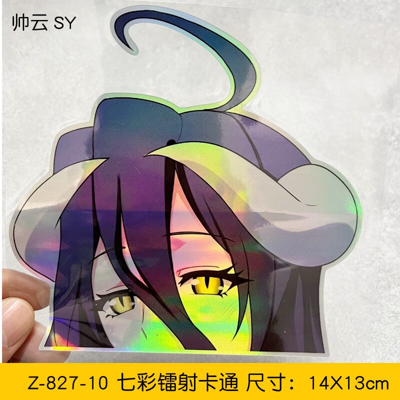 Holographic anime Stickers