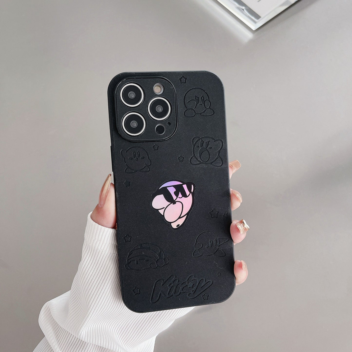 Holo Kirby Sunglasses iPhone Case