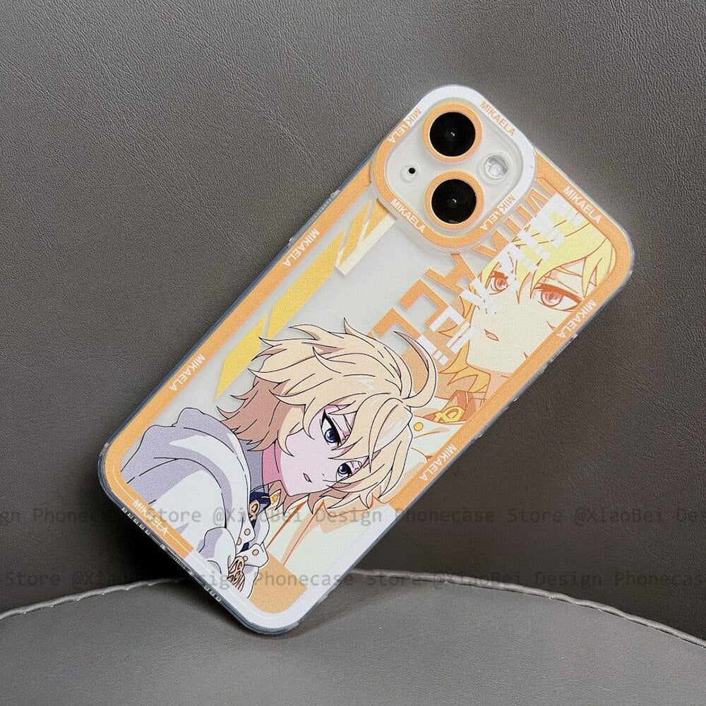 Holo Mikaela Hyakuya iPhone Case