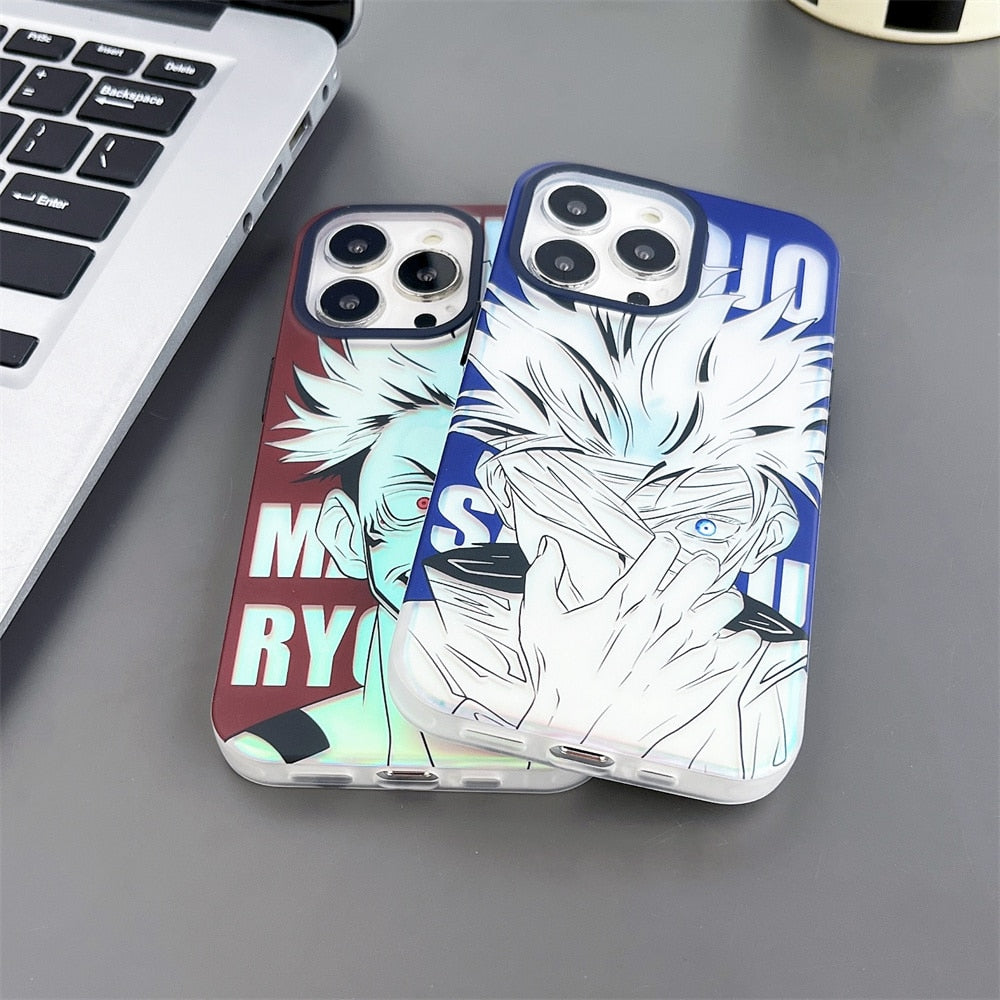 Iridescent Jujutsu Kaisen iPhone Case