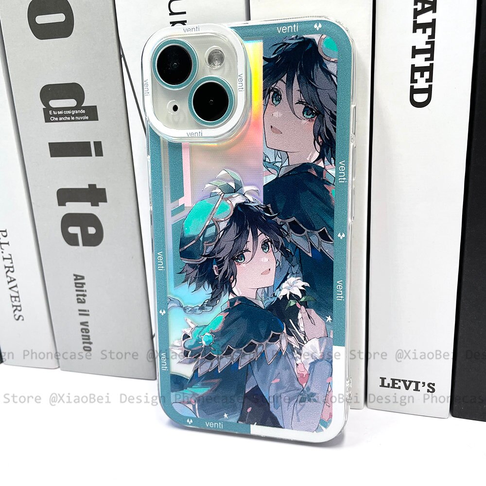 Holo Venti Genshin Impact iPhone Case