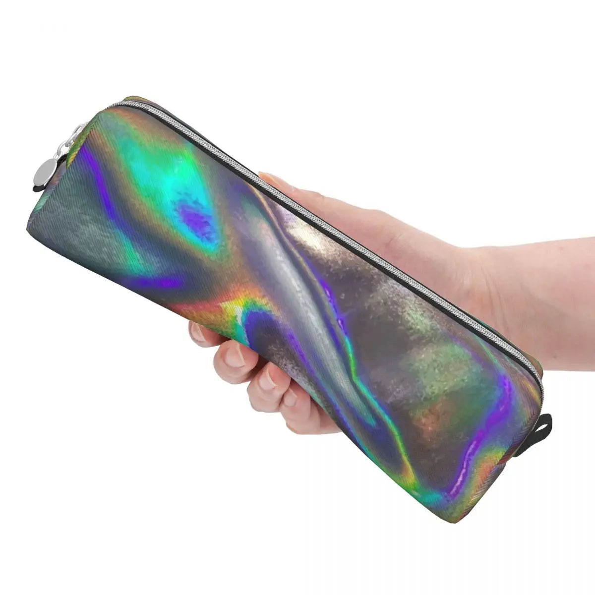 Holo Print Foil Metallic Pencil Cases