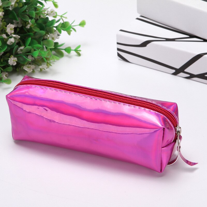 Holographic Zipper Pencil Bag