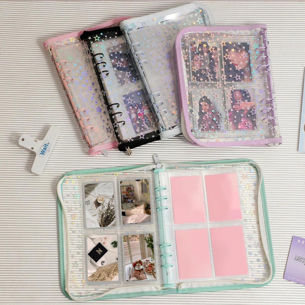 Holo A5 Zipper Binder Cover / Photo Card Holder