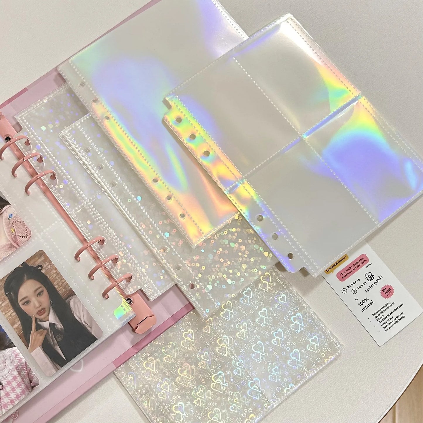 A5 10PCS/Pack A5  Photocard Binder Sleeves