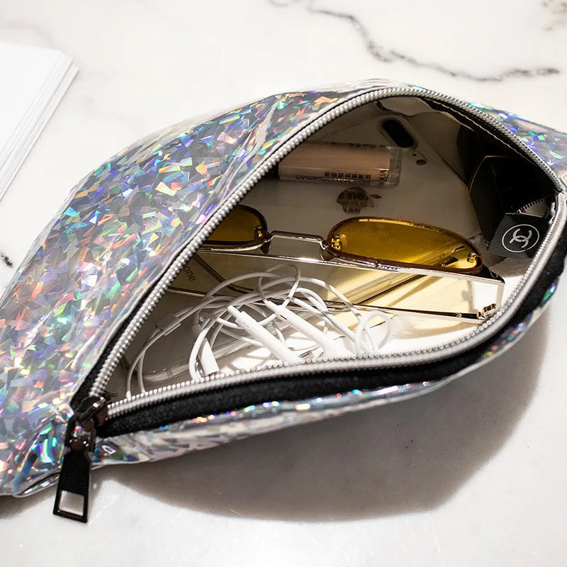 Sequins Holographic Fanny Pack / Waist Pack