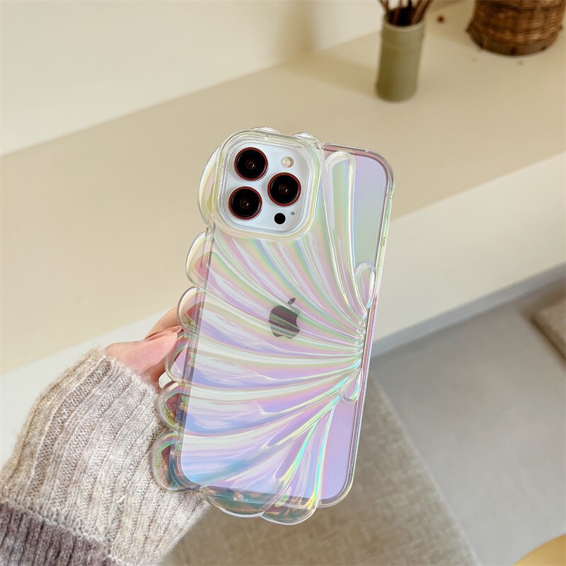 Holo 3D Shell Dazzling iPhone Case