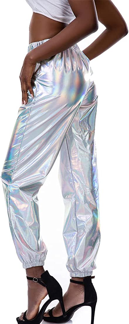 Holographic Disco Sweatpants