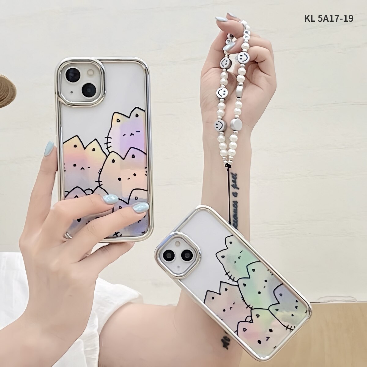 Holographic Cats iPhone Case