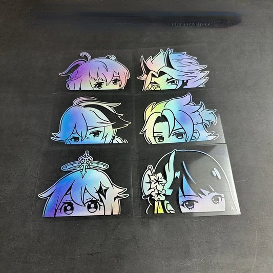 Genshin Impact Holo Sticker