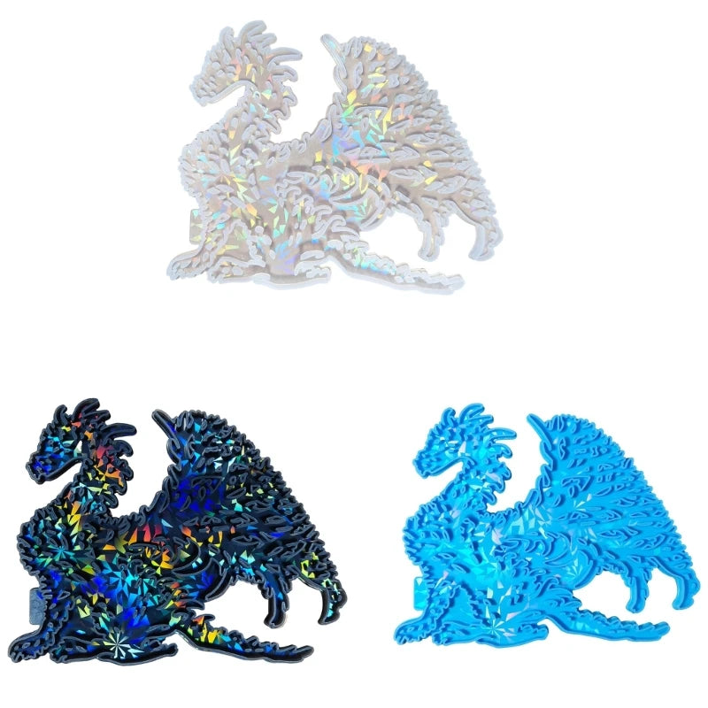 Holographic Silicone Mold Dragon