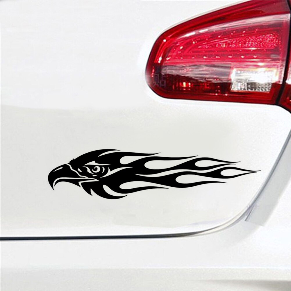 Eagle Flame Holo Decal