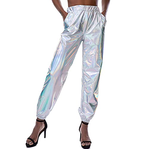 Holographic Disco Sweatpants