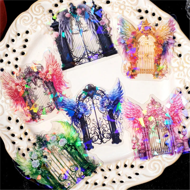 Angel Wings Gateway Holo Stickers