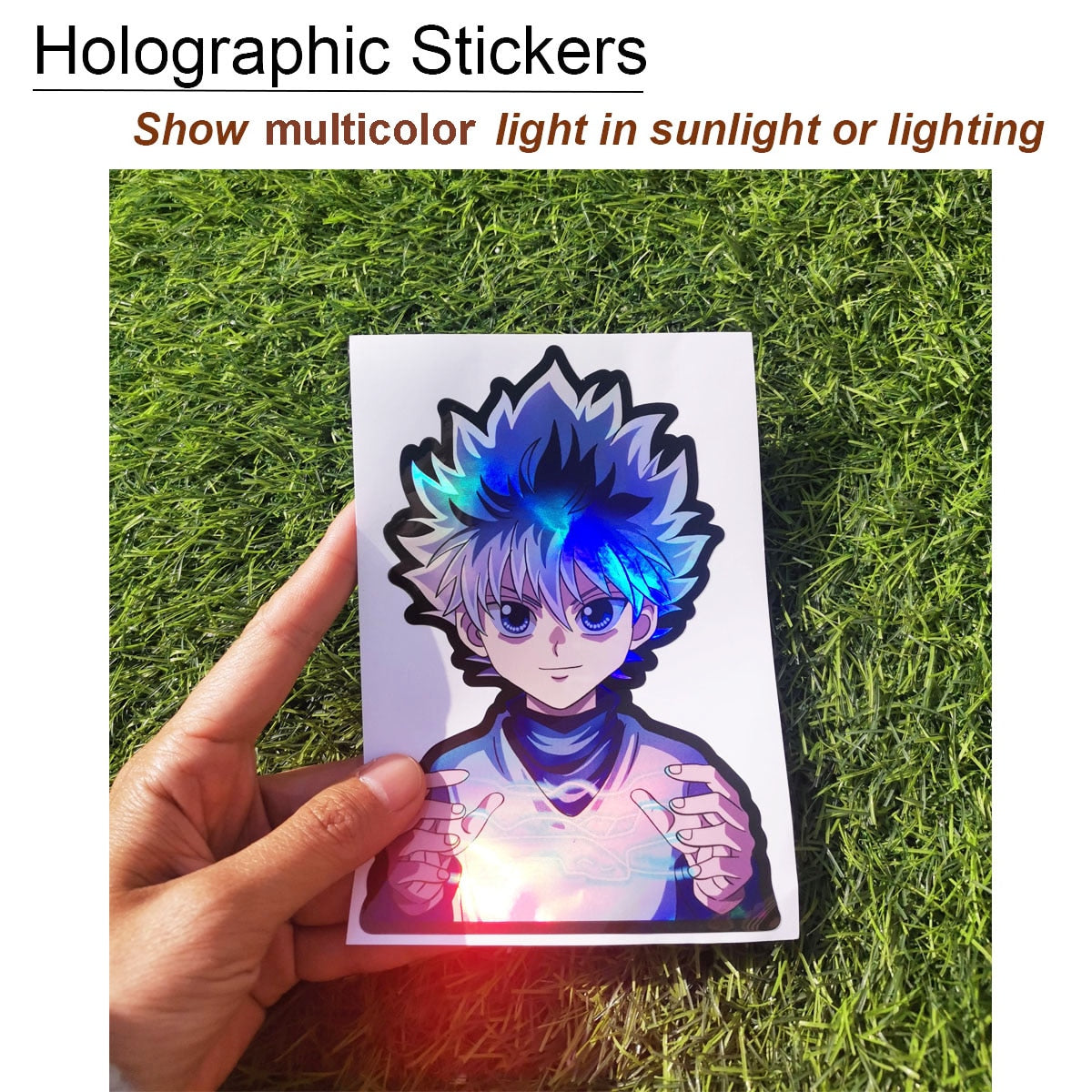 HUNTER x HUNTER Holographic Stickers