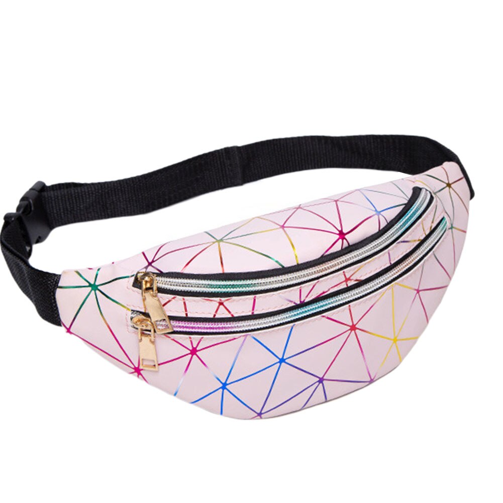 Holographic Fanny Pack / Beach Bum Zip Waist