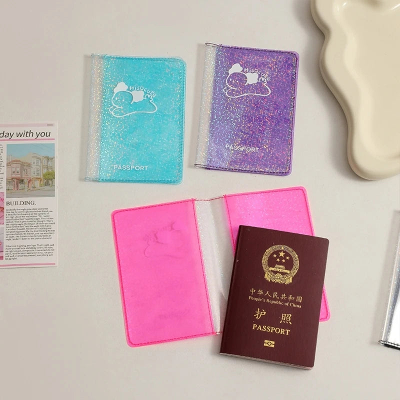 Holographic Passport Cover