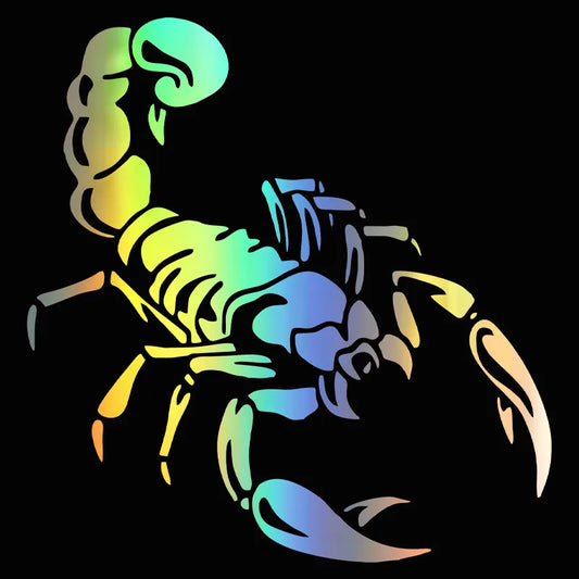 Holo Scorpion Vinyl Sticker