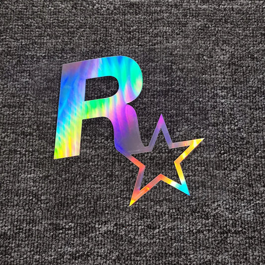 Rockstar Game GTA Holo Sticker