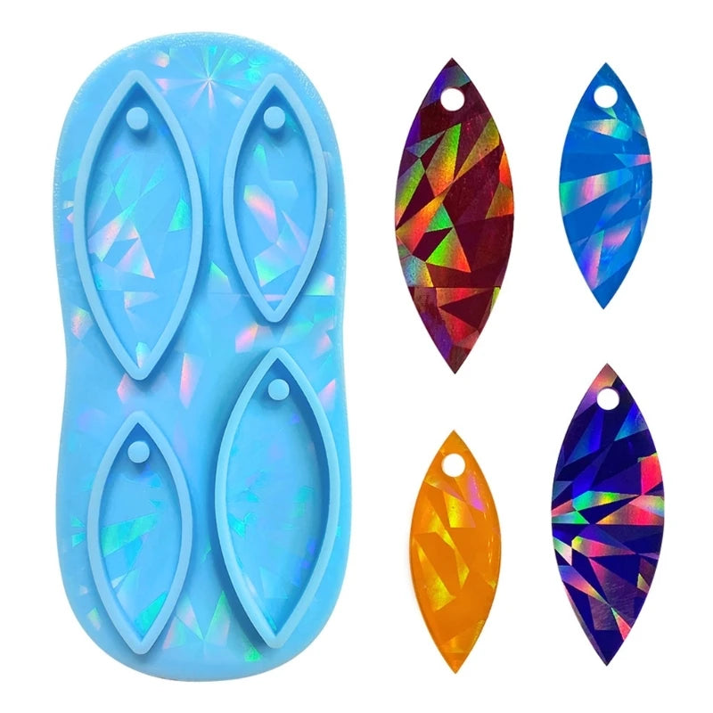 DIY Holographic Pendant Silicone Mold