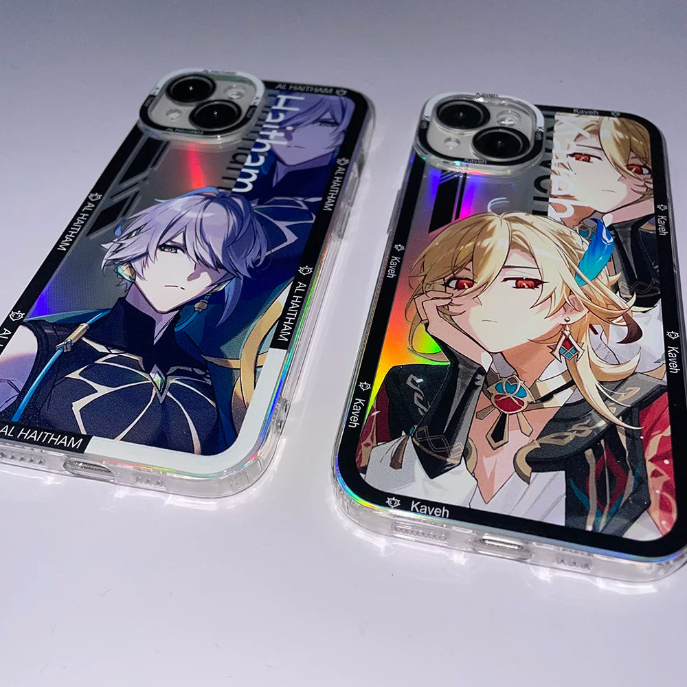 Fun Holo Genshin Impact  iPhone Case