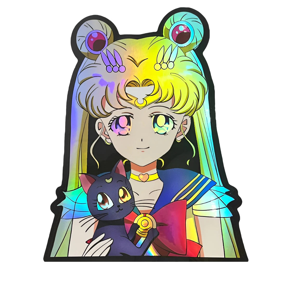 Iconic Holographic Anime Stickers