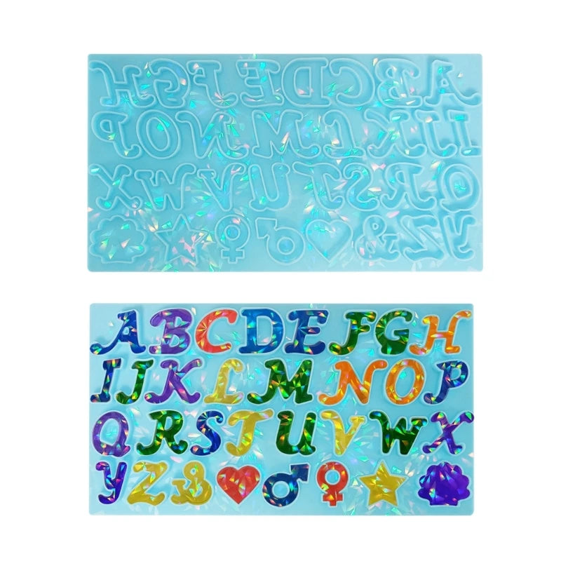 Holo Alphabet Silicone Mold