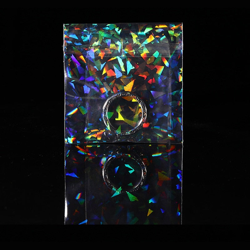 Transparent Holo Self-adhesive Holographic Bag