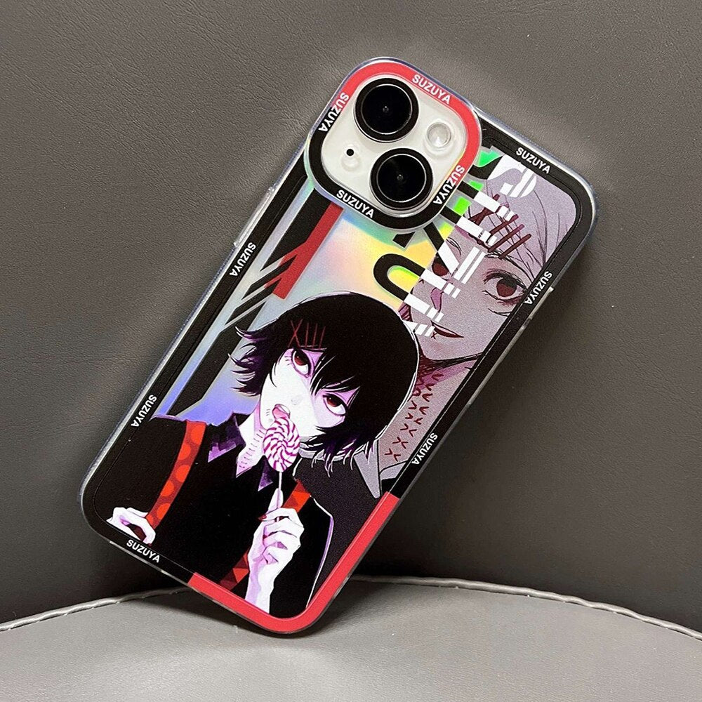 Holo Tokyo Ghoul Juzo Suzuya iPhone Case