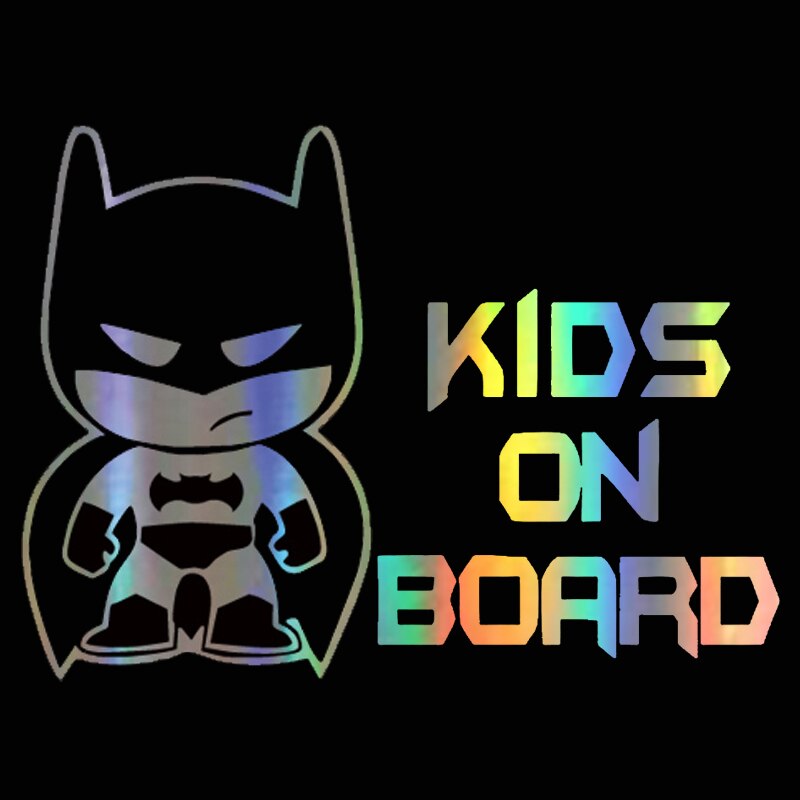 Holo Kids Baby On Board Vinyl Stickers