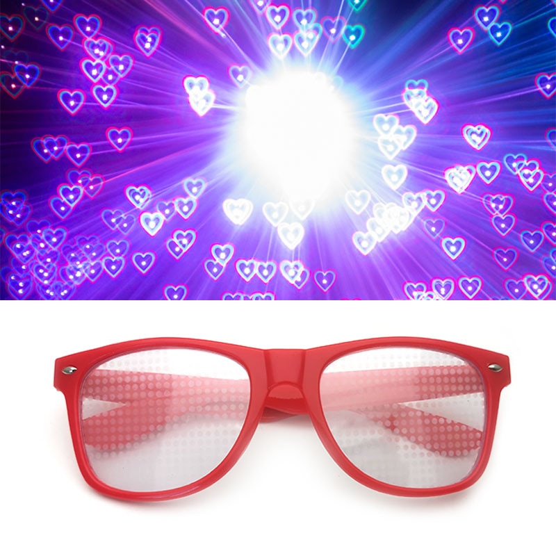 Diffraction 3D Rectangle Sunglasses