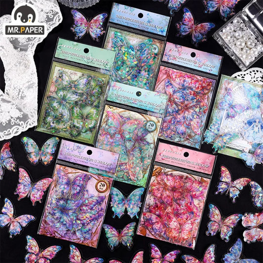 Exquisite Holo Butterfly Stickers