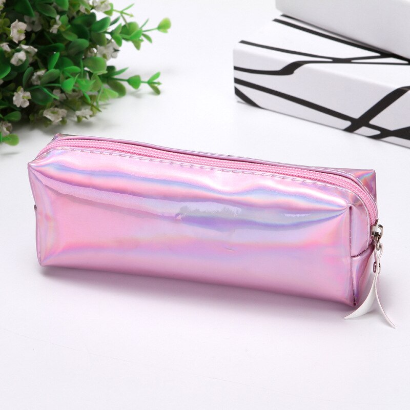 Holographic Zipper Pencil Bag