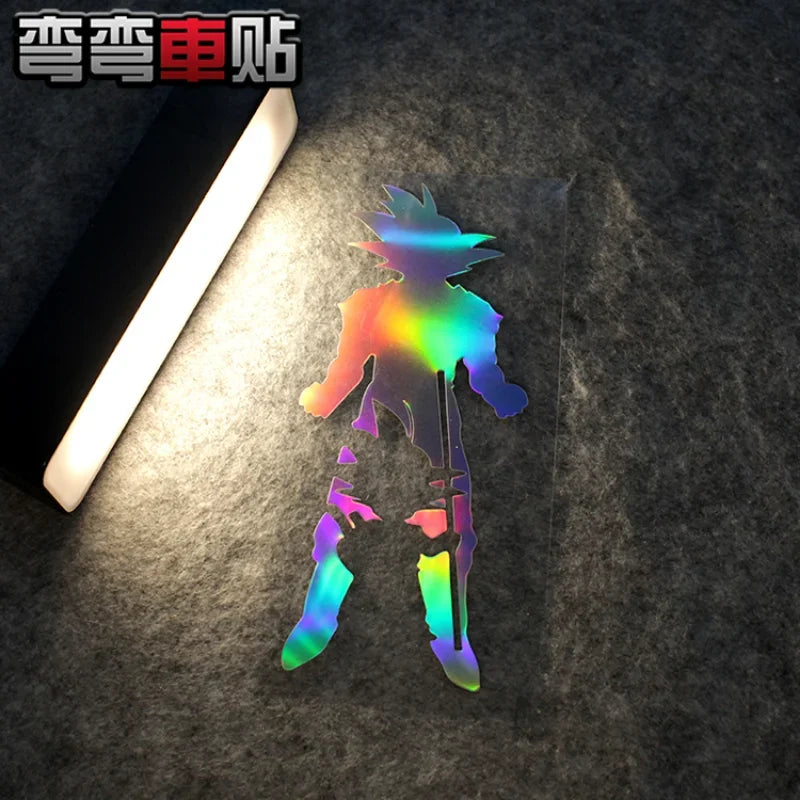 Holo Dragon Ball Vegeta Saiyan Sticker