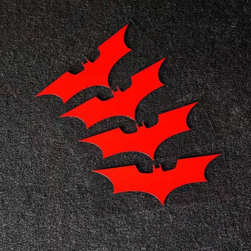 Holographic Bat Man Bumper Stickers