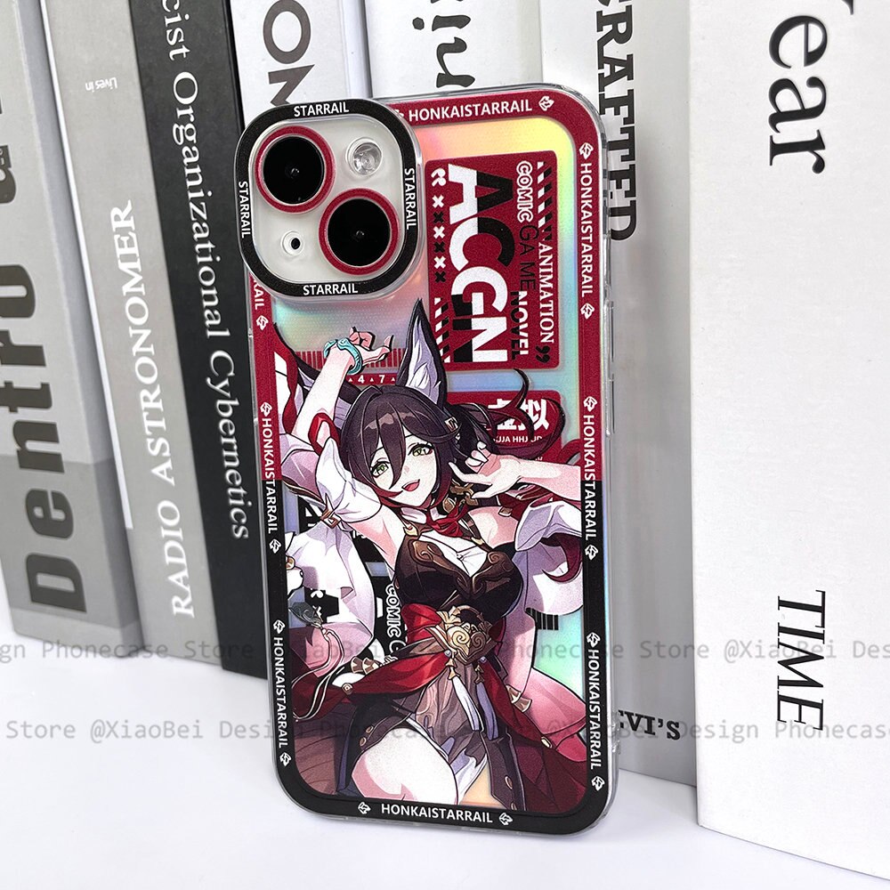 Holo Honkai Star Rail Tingyun iPhone Case