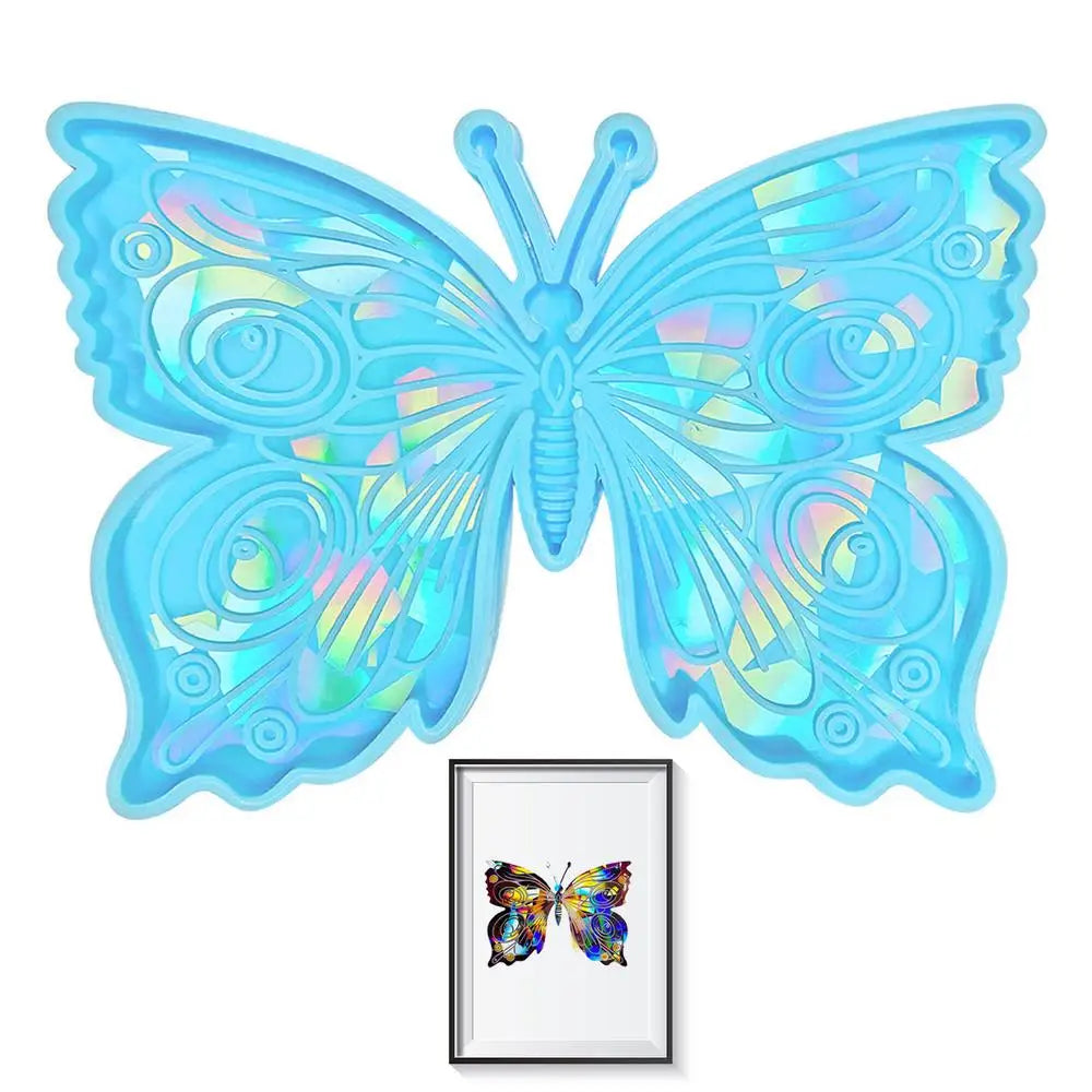 Butterfly Holographic Silicone Mold