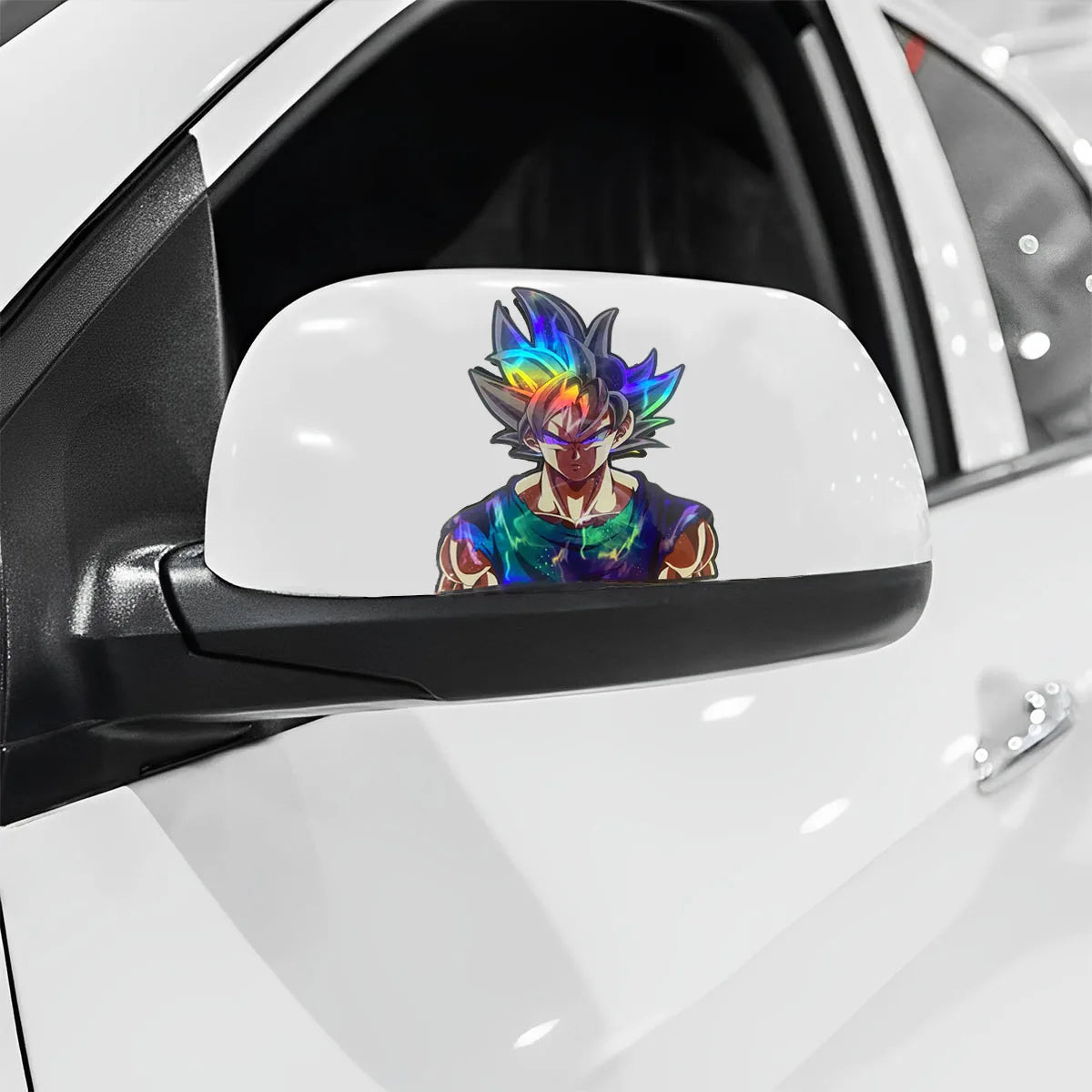 4 piece/set  Holographic Stickers Anime Laser Stickers Waterproof for Car Laptop Wholesale decals