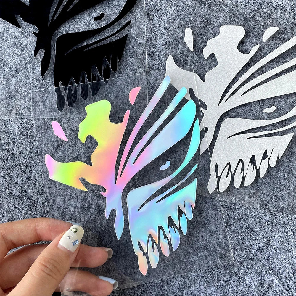 Bleach Mask Anime Cartoon Holo Stickers