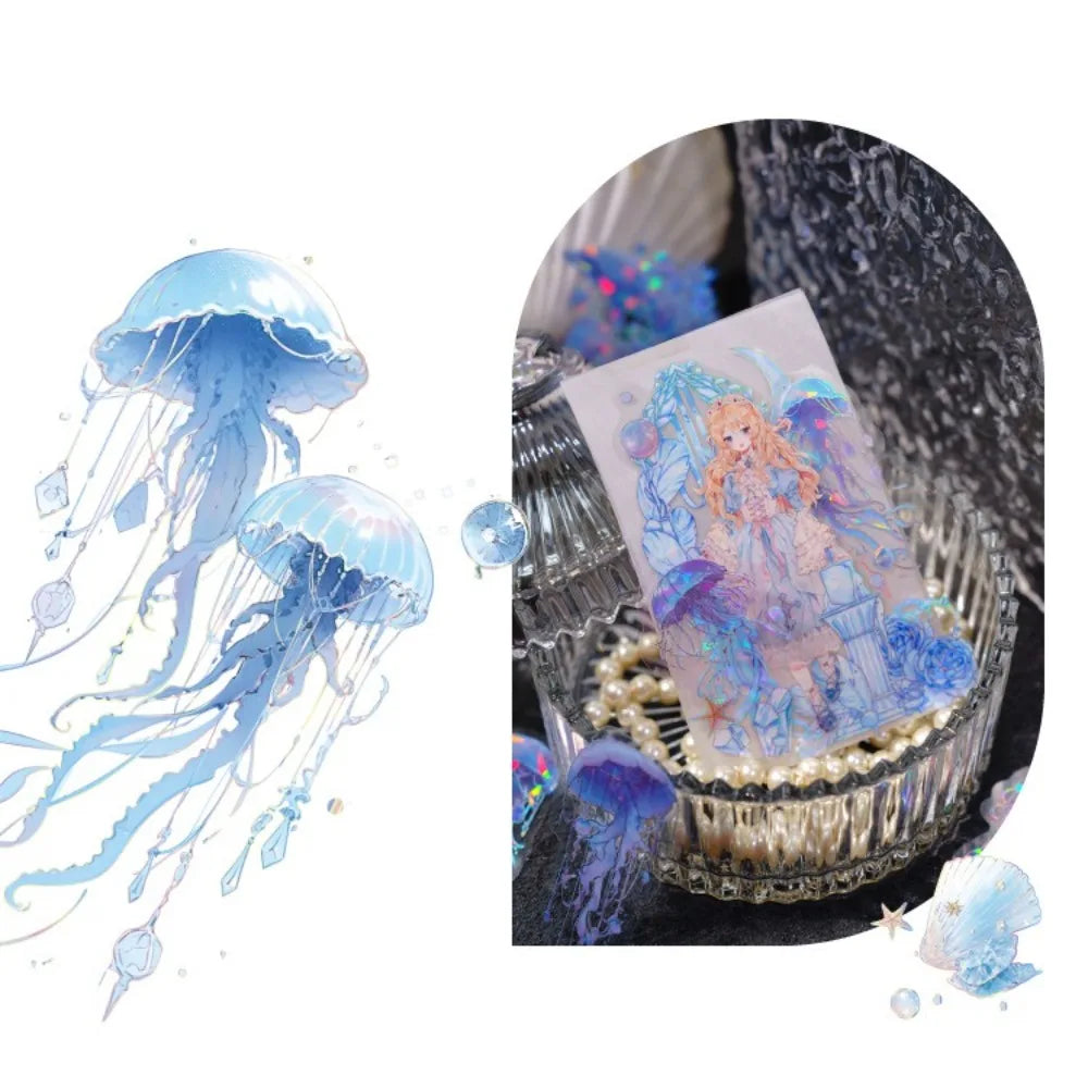 Sparkling Jellyfish Sticker