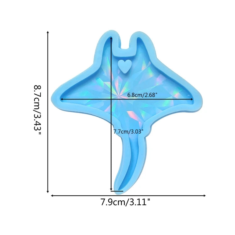 DIY Holographic Pendant Silicone Mold