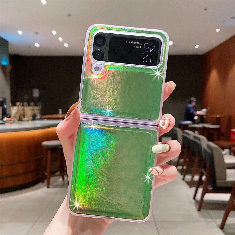 Holo Samsung Z Flip 4 Aurora Cover