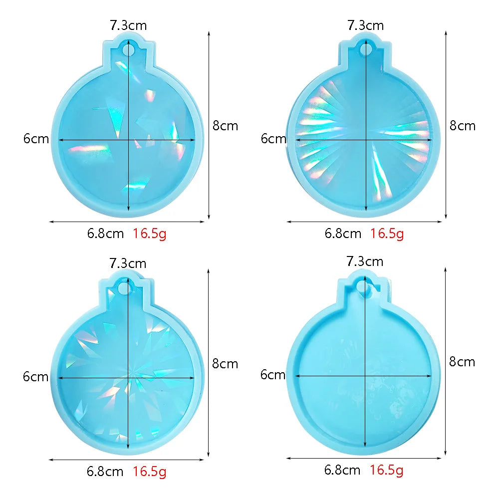 Holo Silicone DIY Christmas Ornament Molds